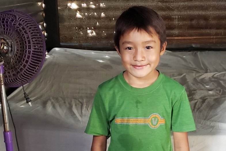 Picture of Javier, a 10-year-old kid who needs a sponsor.